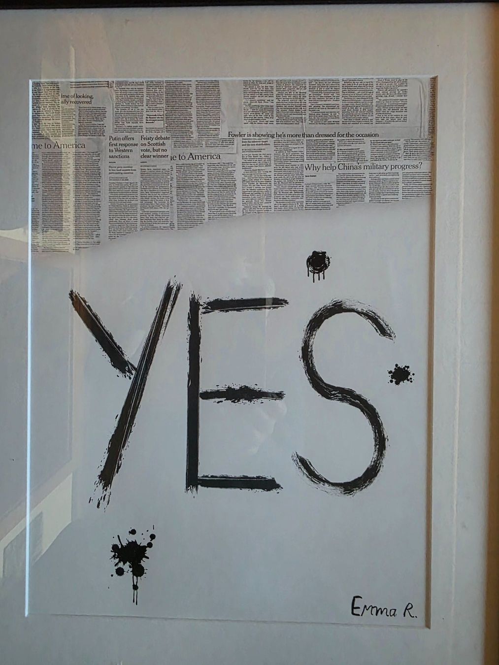 Foto & Immagini: Bild Trilogie "Yes & OK" Grafik – Usato da Walterswil BE venduto da Lonitti 7