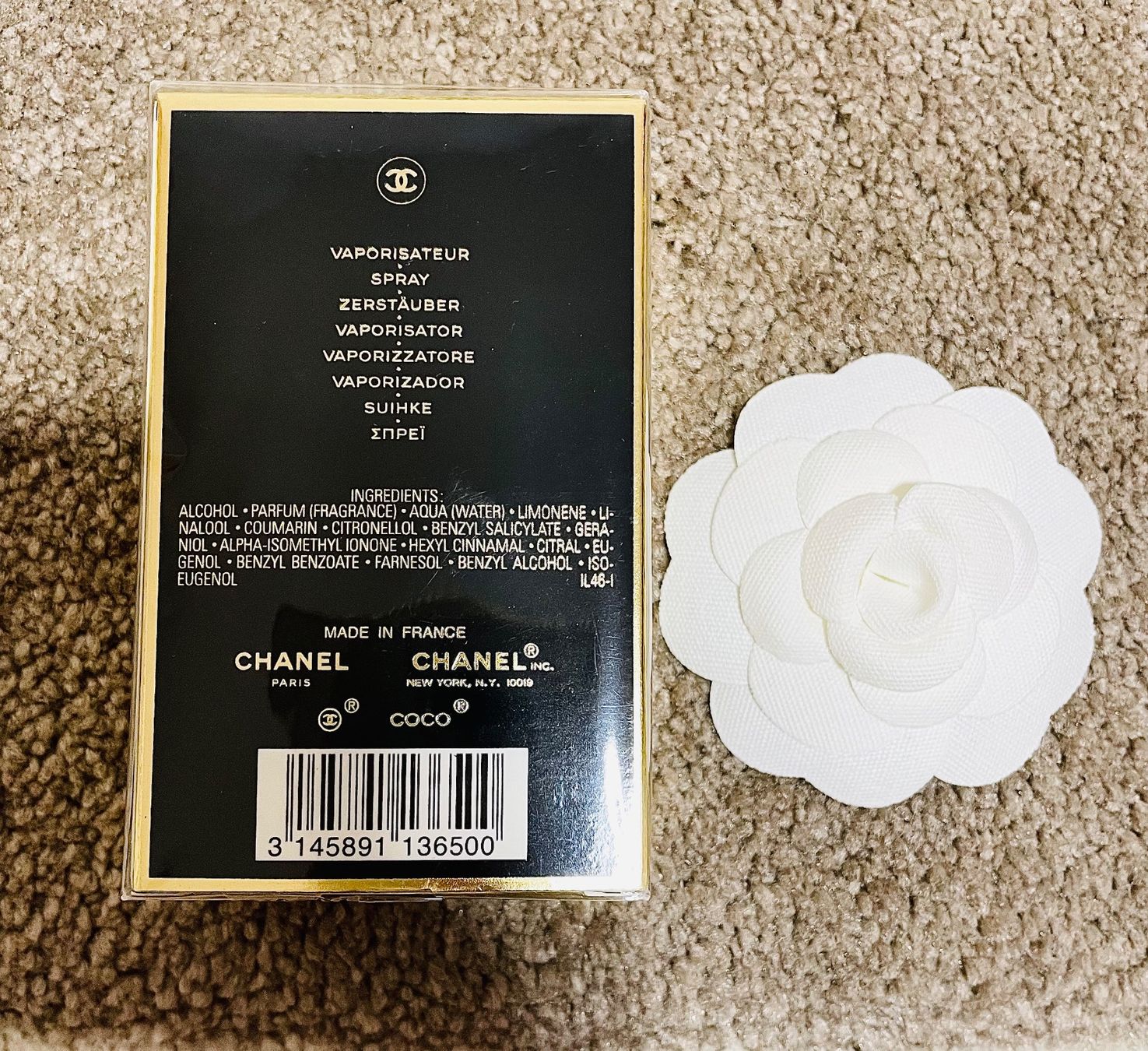 Chanel Profumi & Eau de Toilette: CHANEL COCO NOIR, EAU DE PARFUM ZERSTÄUBER, 50ml – Nuovo e nell'imballaggio originale da Zürich venduto da Mina_09 1