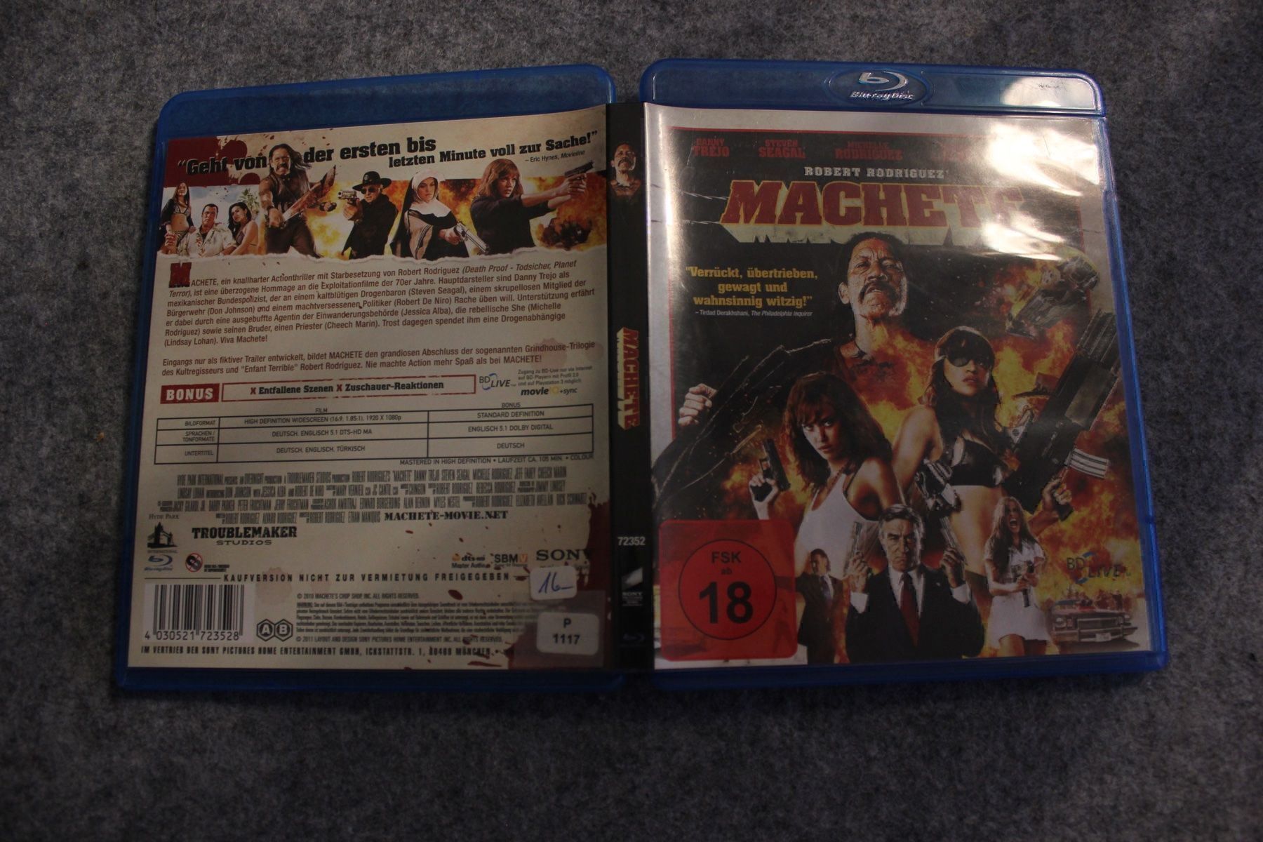 Tutti i DVDs: Machete [Blu-ray](57( – Usato da Geroldswil venduto da Schlumpfine1973