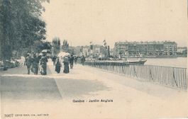 Genève - Jardin Anglais + c1910