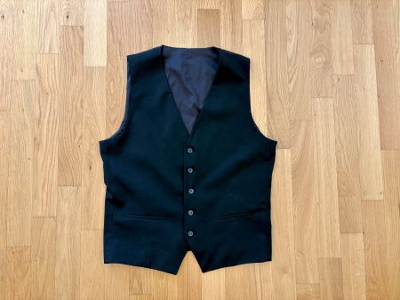 Selected Homme - Gilet/Weste in Schwarz, Grösse 52