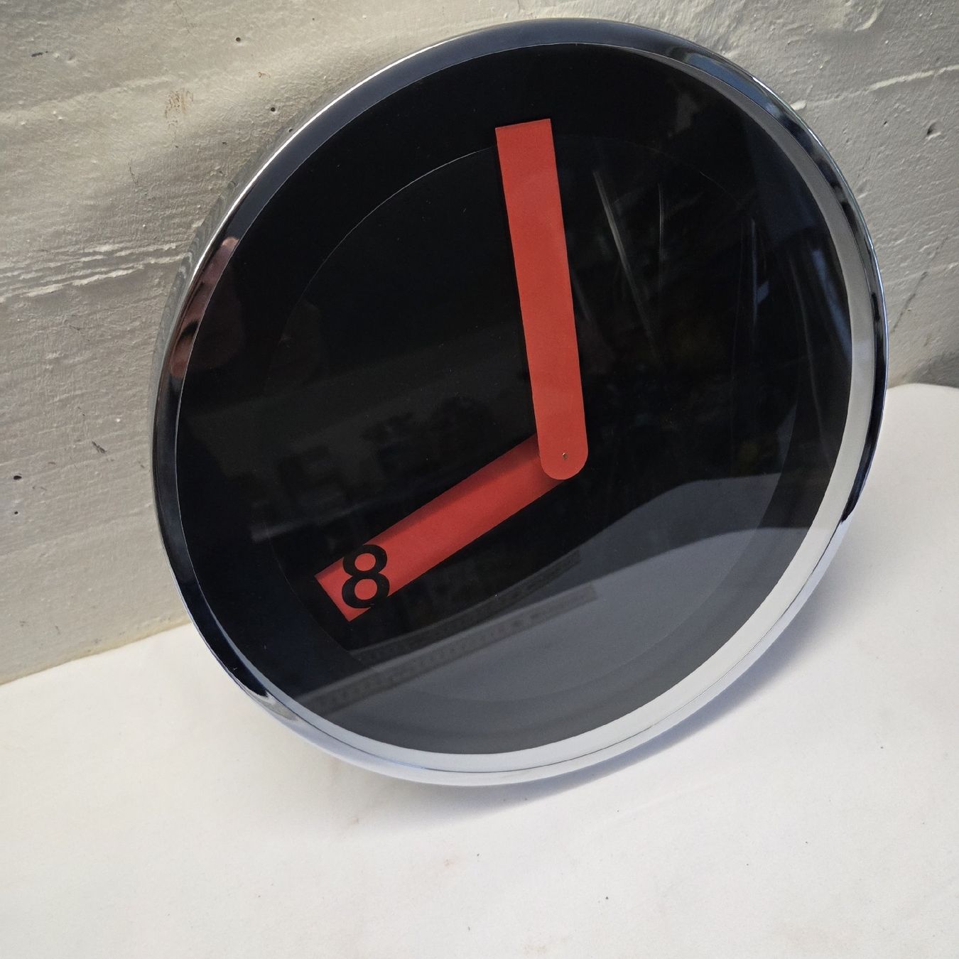 Orologi da terra & Orologi da parete: Wanduhr TFA Dostmann schwarz rot  – Usato da Stans venduto da Ducati16 2