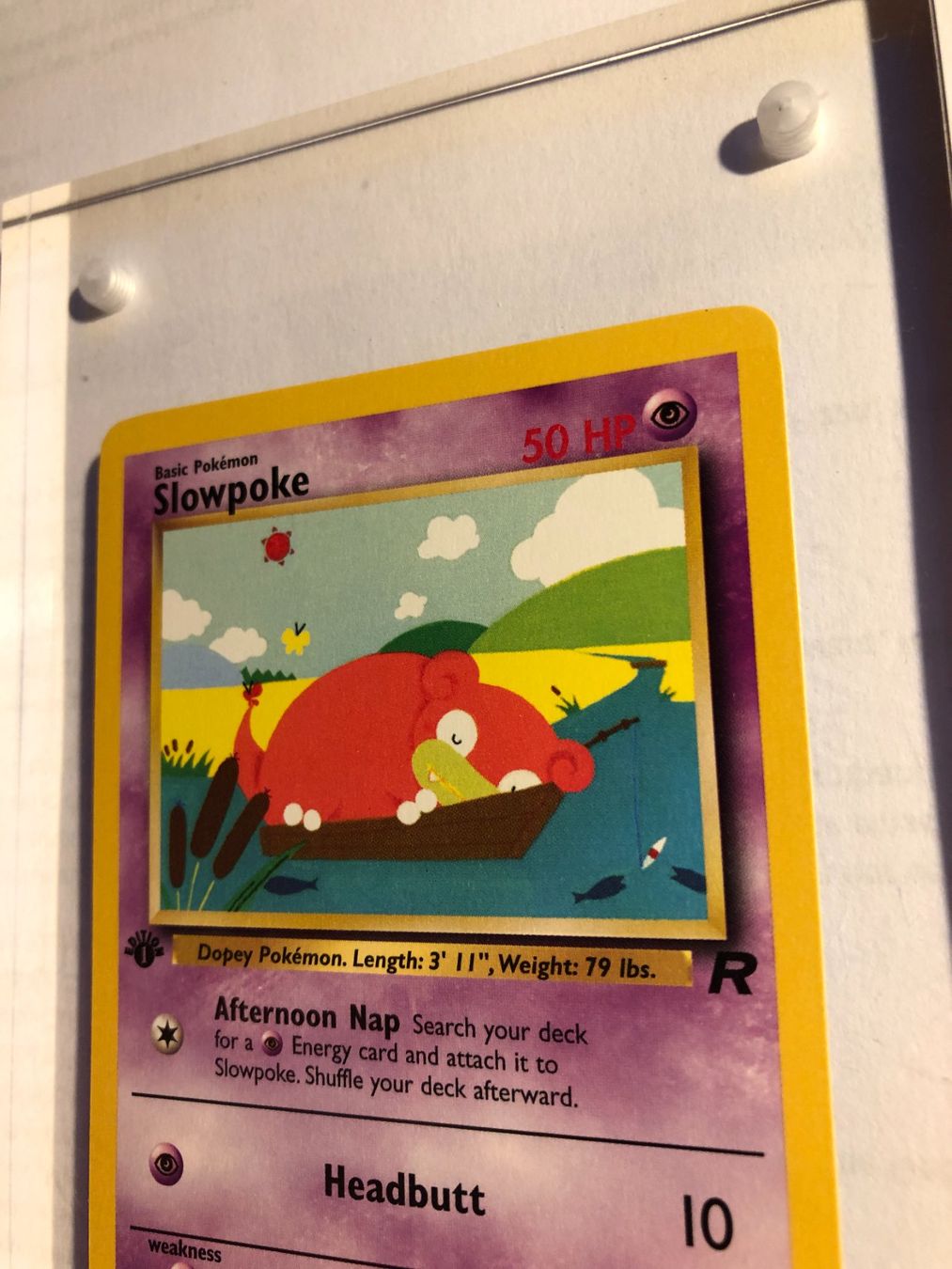 Carte collezionabili: Slowpoke 1st Team Rocket - MINT - ab 1.- – Usato da Giubiasco venduto da dan_pr8b 3