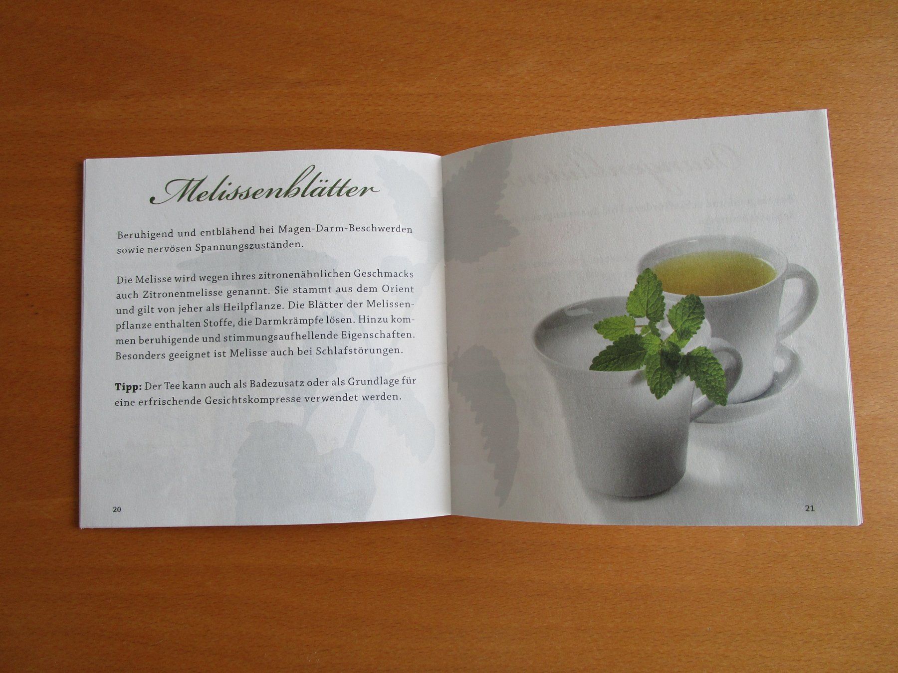 Bücher: Büchlein - Teesorten – Neu (gemäss Beschreibung) aus Langenthal von majarose 2