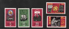 DDR 1966 Nos 1173-1177 **