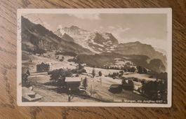 Wengen mit Jungfrau 1921