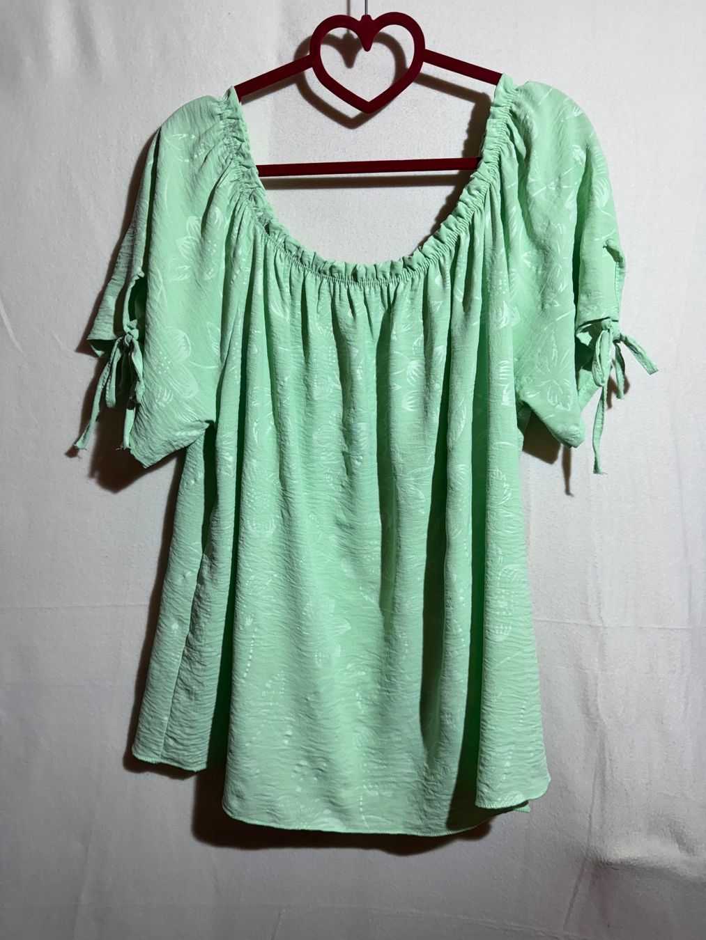 Blusen: Grüne Carmen Bluse von Chicoree Gr. L – Neu (gemäss Beschreibung) aus Grosswangen von SALE_SALE_SALE 5