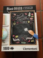 Puzzle 1000 Teile, Black Board Puzzle 🧩