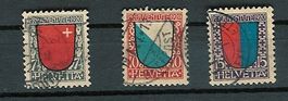 Pro Juventute Satz 1920 gest. (J596)