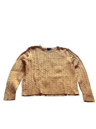 Oranger Ralph Lauren Cable Knit Sweater