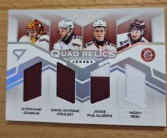 HCGS Eishockey Karte Quad Relics Jersey 01/15