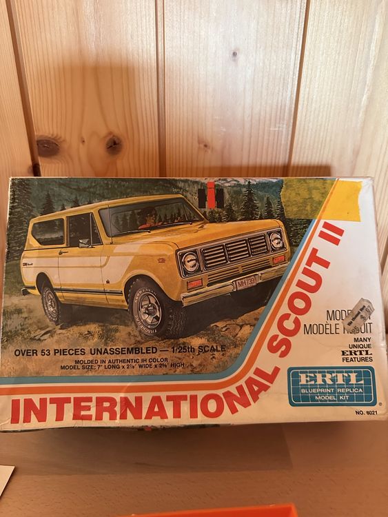 International Scout II Modellauto ERTL Bausatz | Kaufen auf Ricardo