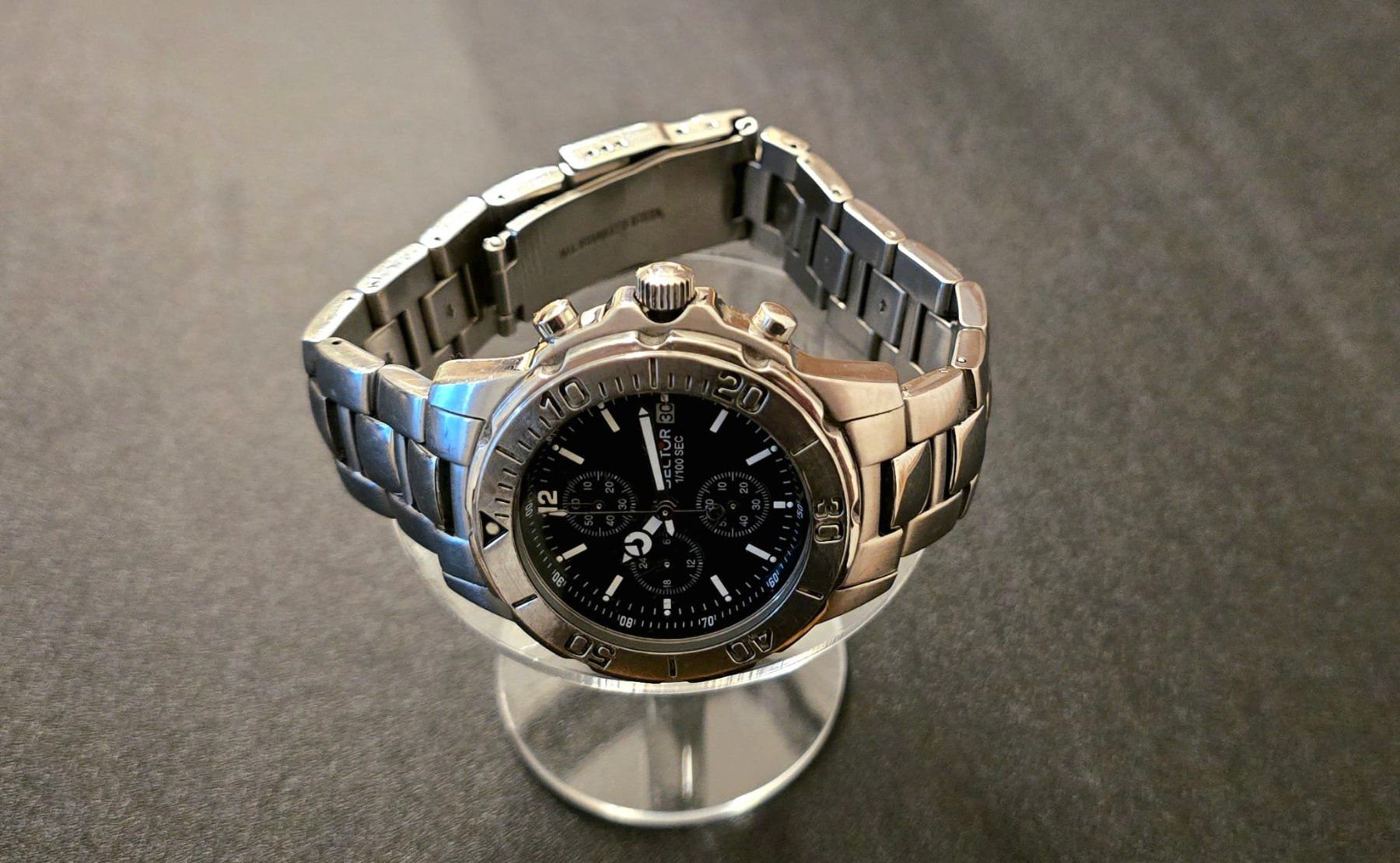Sector Uhren: SECTOR 1/100 SEC CHRONOGRAPH HERREN UHR – Gebraucht aus Neftenbach von Taschen-Uhren 4