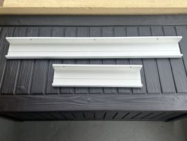 Ikea Bilderleiste MOSSLANDA weiss 2 Stk/ gebraucht 😃😉