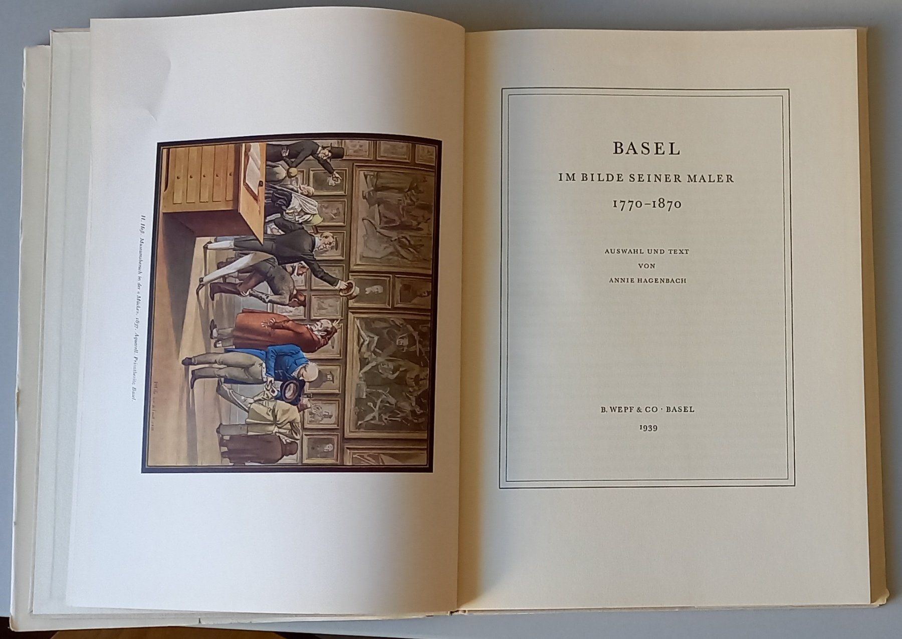 Livres: Basel im Bilde seiner Maler 1770-1870 – D'occasion à Birsfelden par chr_yq2g 8