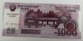 Korea 1000 Won 2008 Neuwertig