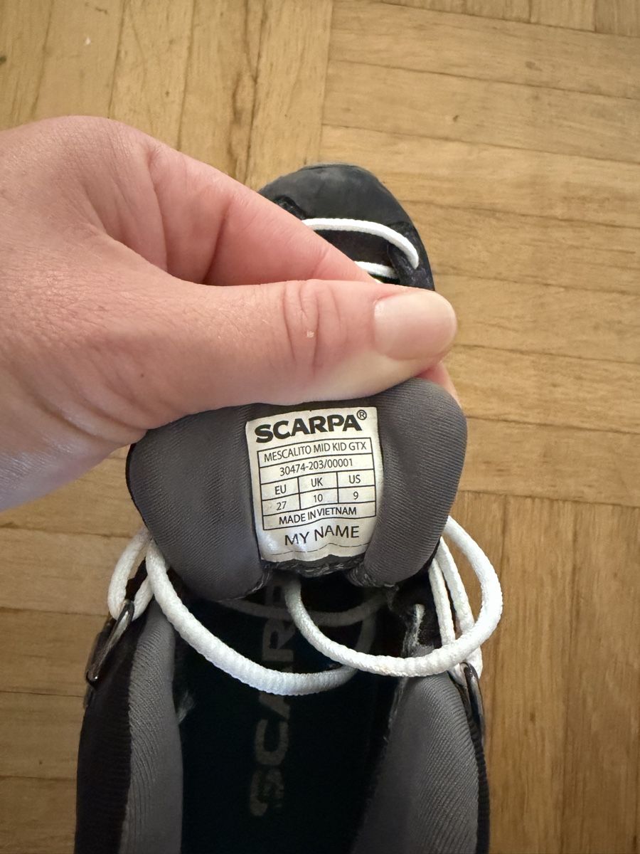 Scarpa Schuhe für Jungen: Wanderschuhe Scarpa Grösse 27 – Gebraucht aus Fehraltorf von Andrea.wirz 3
