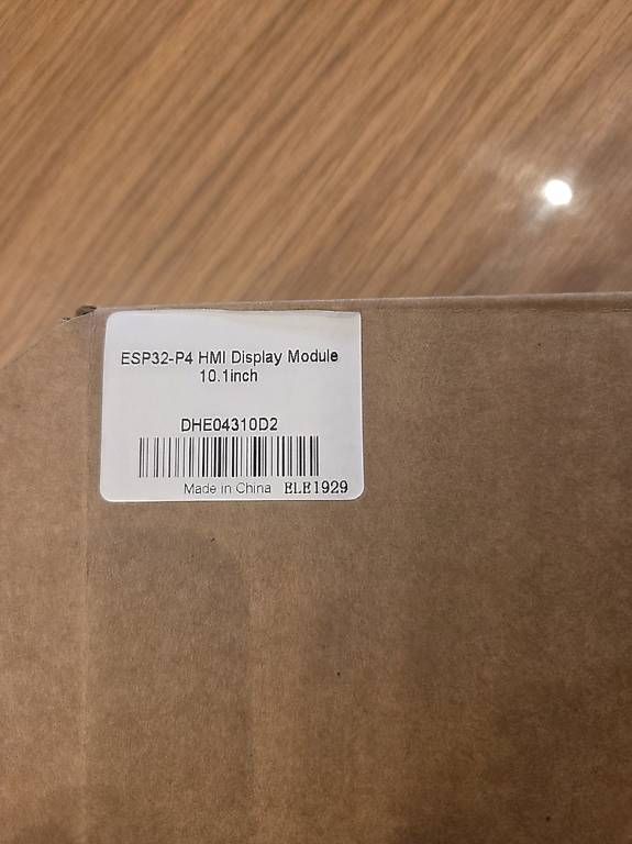 Componenti elettronici: Module d'affichage CrowPanel Advanced 10,1 pouces ESP32-P... – Nuovo e nell'imballaggio originale da Champagne venduto da mar_yp55
