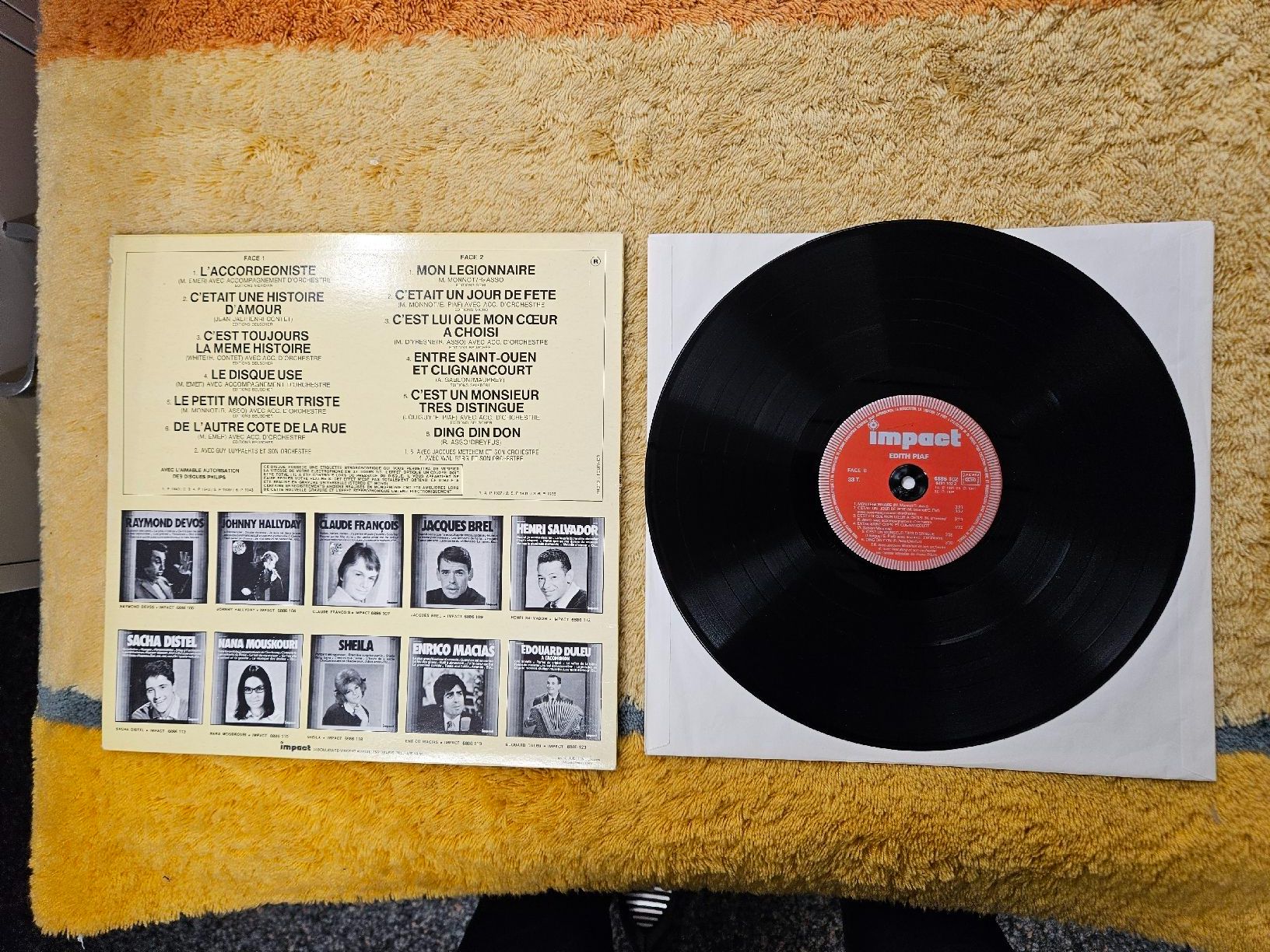 Dischi in vinile: Edith Piaf Schallplatte Lp - Edith Piaf – Nuovo (secondo la descrizione) da Lyss venduto da Alexine 1