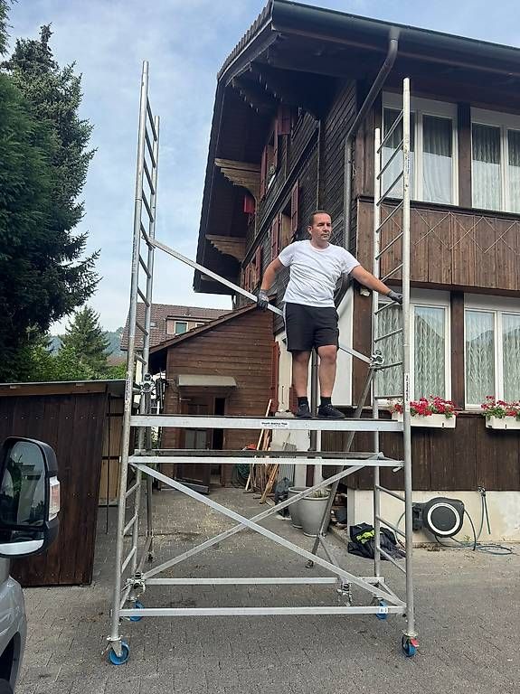 Ponteggi: Rollgerüst Klappgerüst  – Usato da Heimberg venduto da Burim38 3