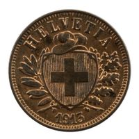 Schweiz / Suisse - 2 Rappen - 1913