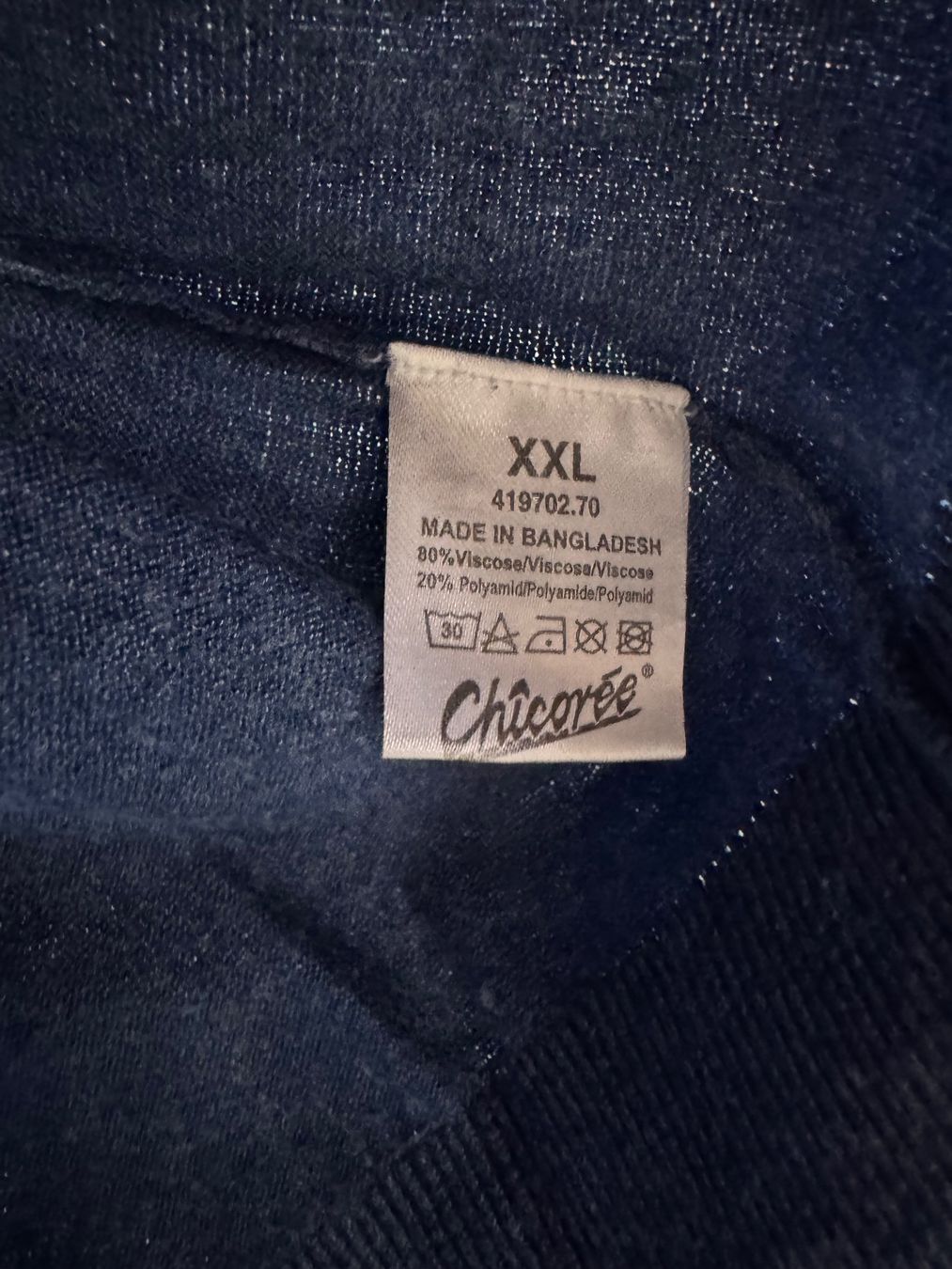 Maglioni & Felpe: Blauer Pullover von Chicoree Gr. XXL – Usato da Grosswangen venduto da second_hand_dress 2