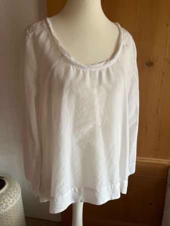 Nile Bluse weiss Gr. S 