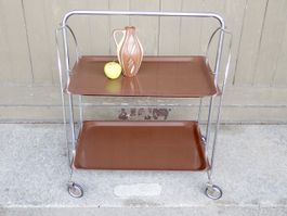 Servierwagen Barwagen Wagen Vintage 60er 70er Dinett Design