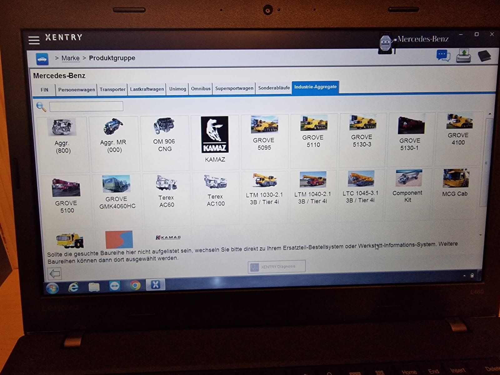 Tutti gli attrezzi: MB Star XENTRY Diagnose Computer Mercedes Benz Diagnostic – Usato da Chur venduto da _xtronix_ 4