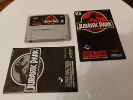 Jurassic Park + Anl Super Nintendo SNES