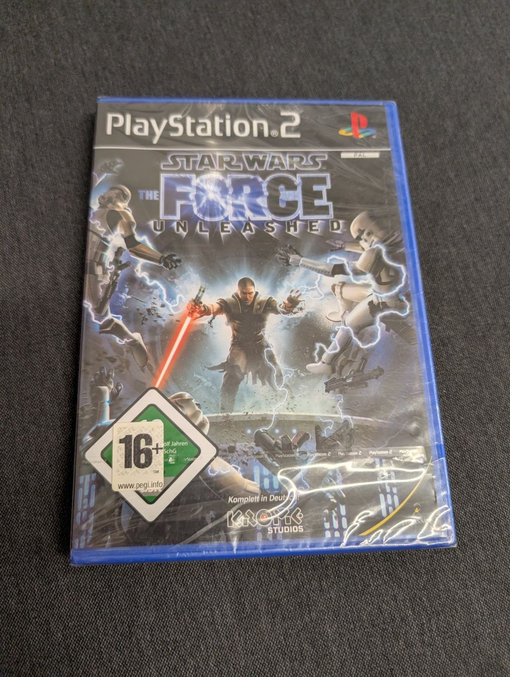 Spiele: Star wars the Force unleashed Sony playstation 2 SEALED – Neu und originalverpackt aus Giubiasco von Ticinerd