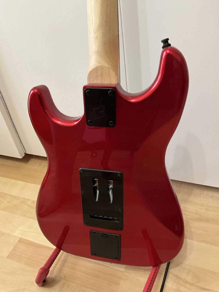 Harley Benton Strumenti musicali: E-Gitarre Harley Benton ST-JAMster Sparkling Candy Apple – Nuovo (secondo la descrizione) da Steffisburg venduto da Willy4you 4