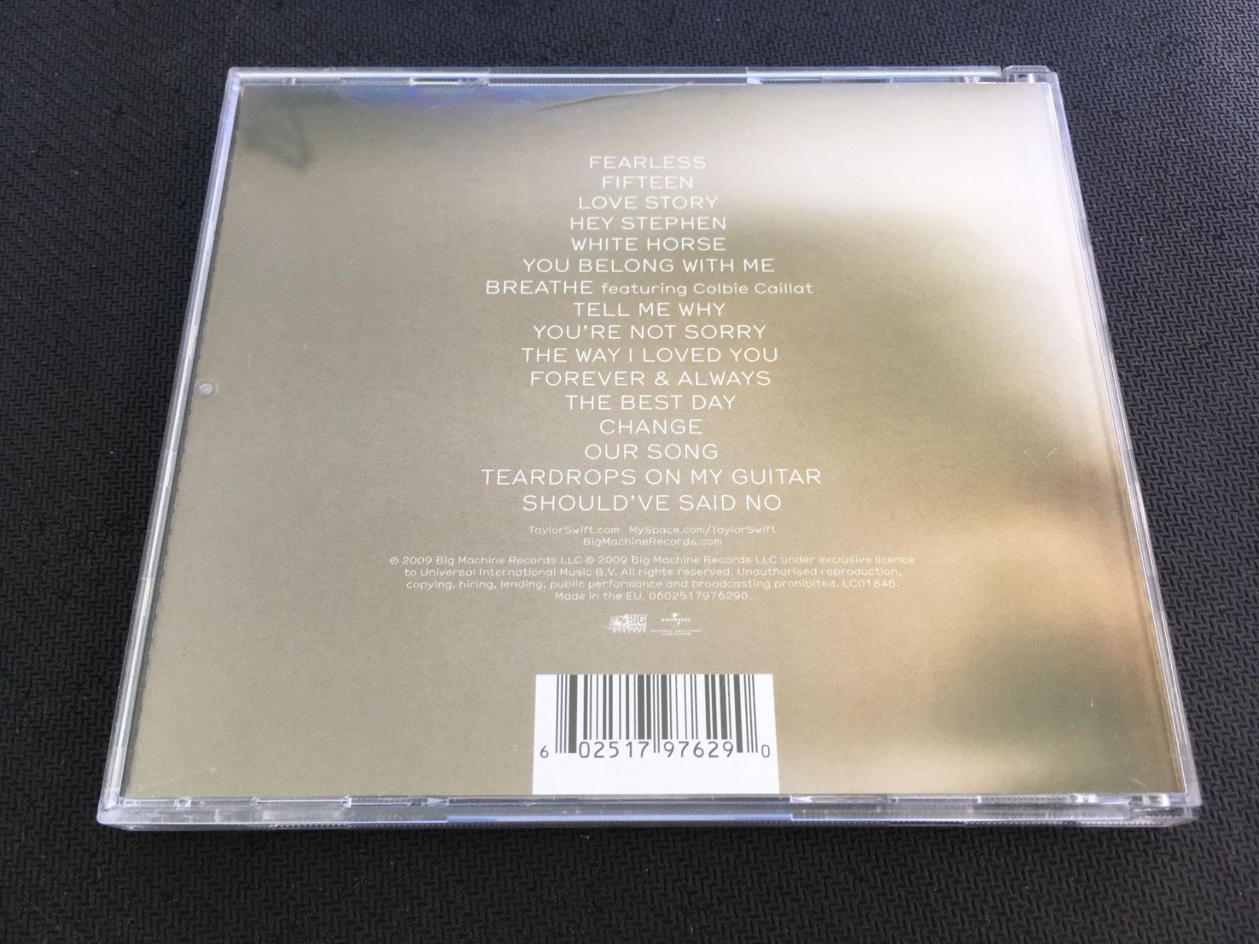 CDs: Taylor Swift - Fearless -CD- – Gebraucht aus St.Gallen von MedienJoe 2