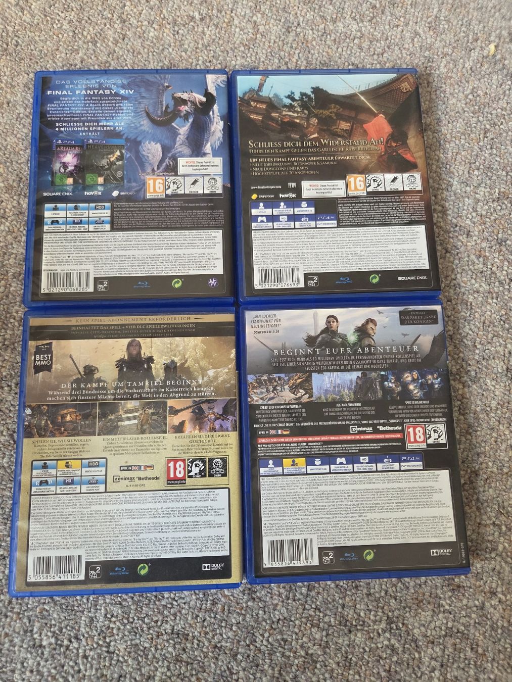 Sony Giochi: PS4 Spiele Sammlung Final Fantasy & Elder Scrolls – Nuovo (secondo la descrizione) da Elgg venduto da Darkvoid1991 1