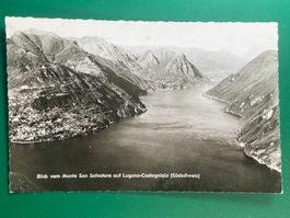 Blick vom Monte Salvatore auf Lugano