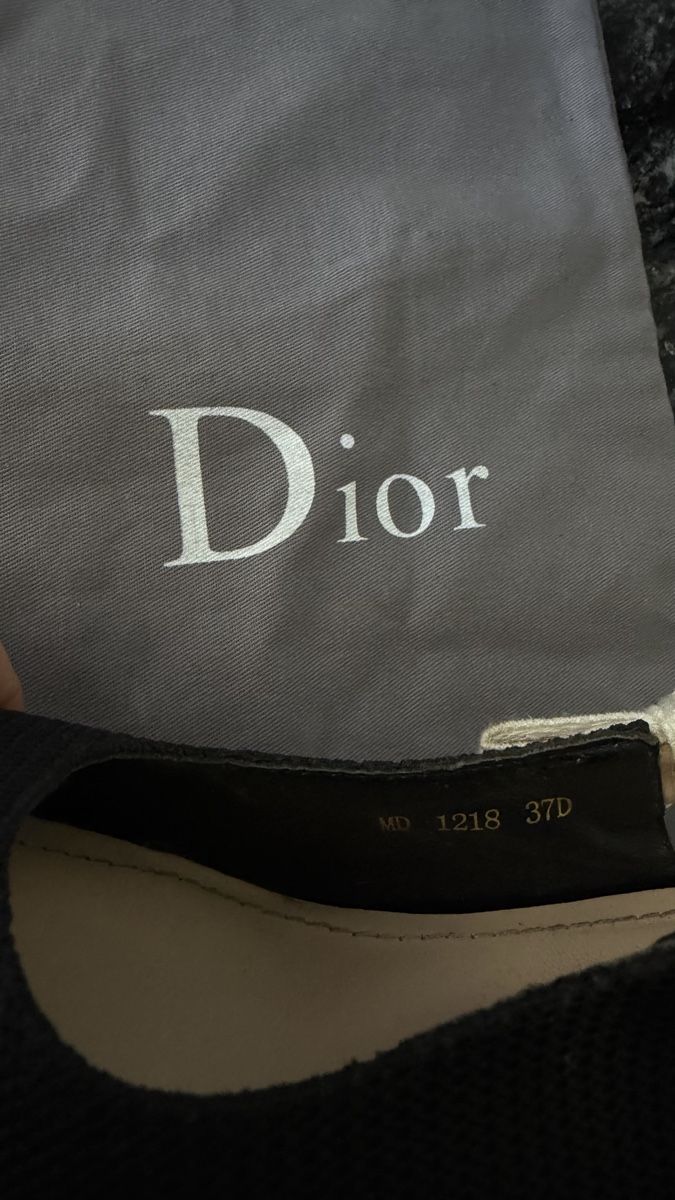 Dior Scarpe da donna: Dior slingback heels black fabric size 37 NP890CHF – Usato da Rothrist venduto da anitunia2010 2