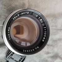 Objectif Tele-Auto Tokina 135mm f/2.8 en monture Minolta MD 