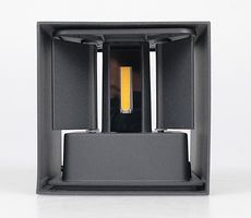 6x Moderne LED-Aussenwandleuchten (Verstellbar)