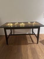 Ikea Holztisch, schwarz