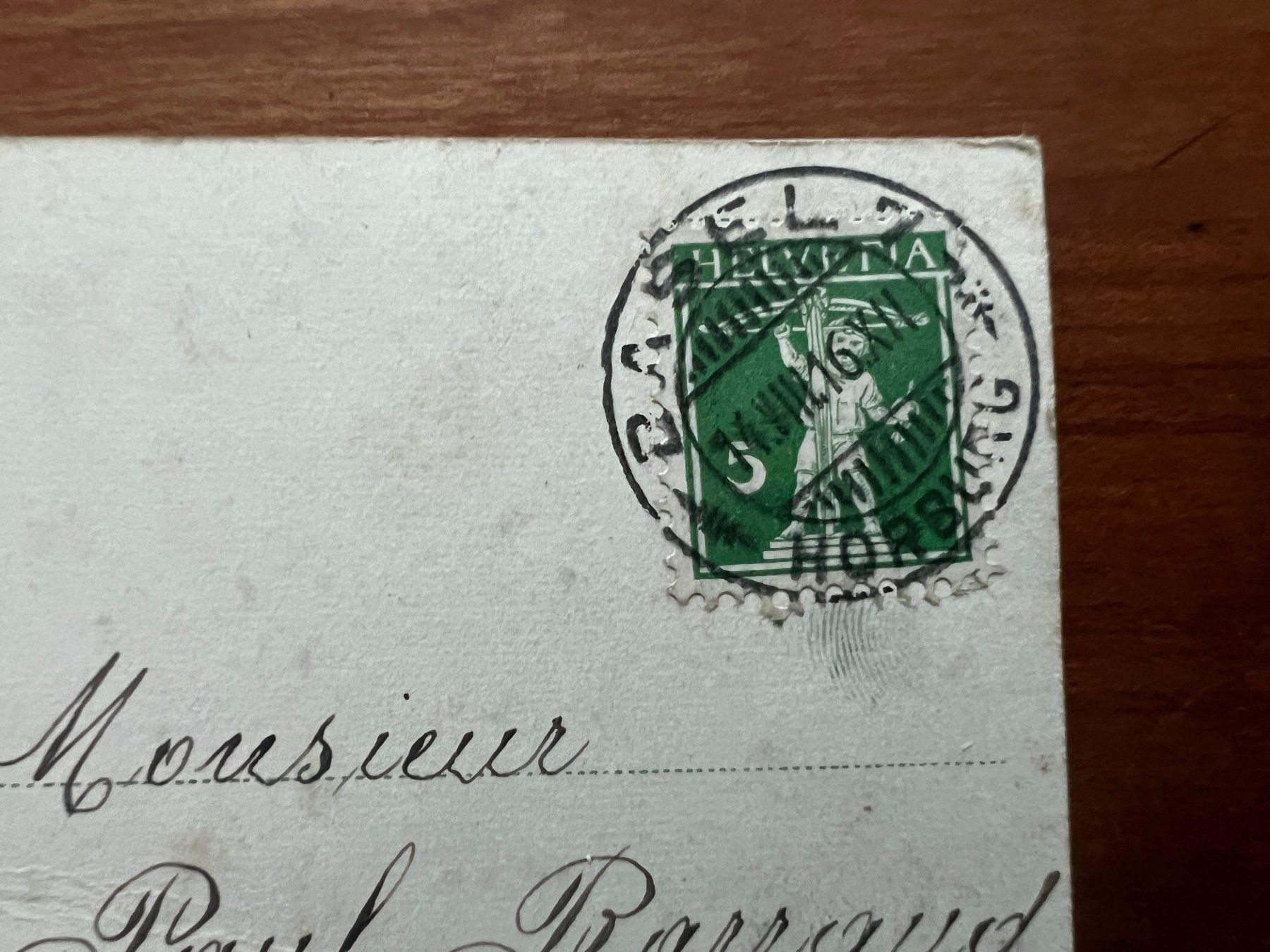 Cartes postales: AK 1916 Basel  (G2822) – D'occasion à Hinwil par Sidi4 1