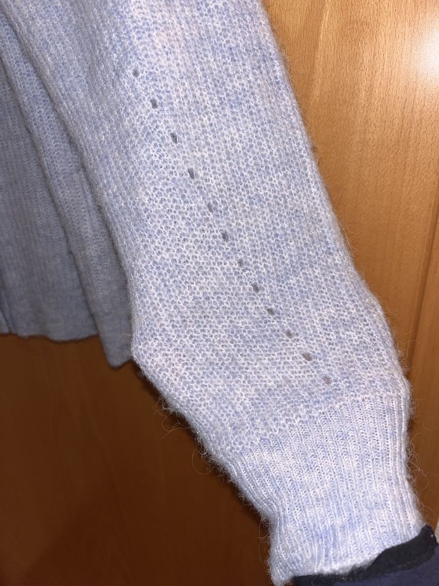 Selected Giacche: selected Strickjacke Lulu, hellblau, Grösse S – Nuovo (secondo la descrizione) da Langendorf venduto da Fleng 4