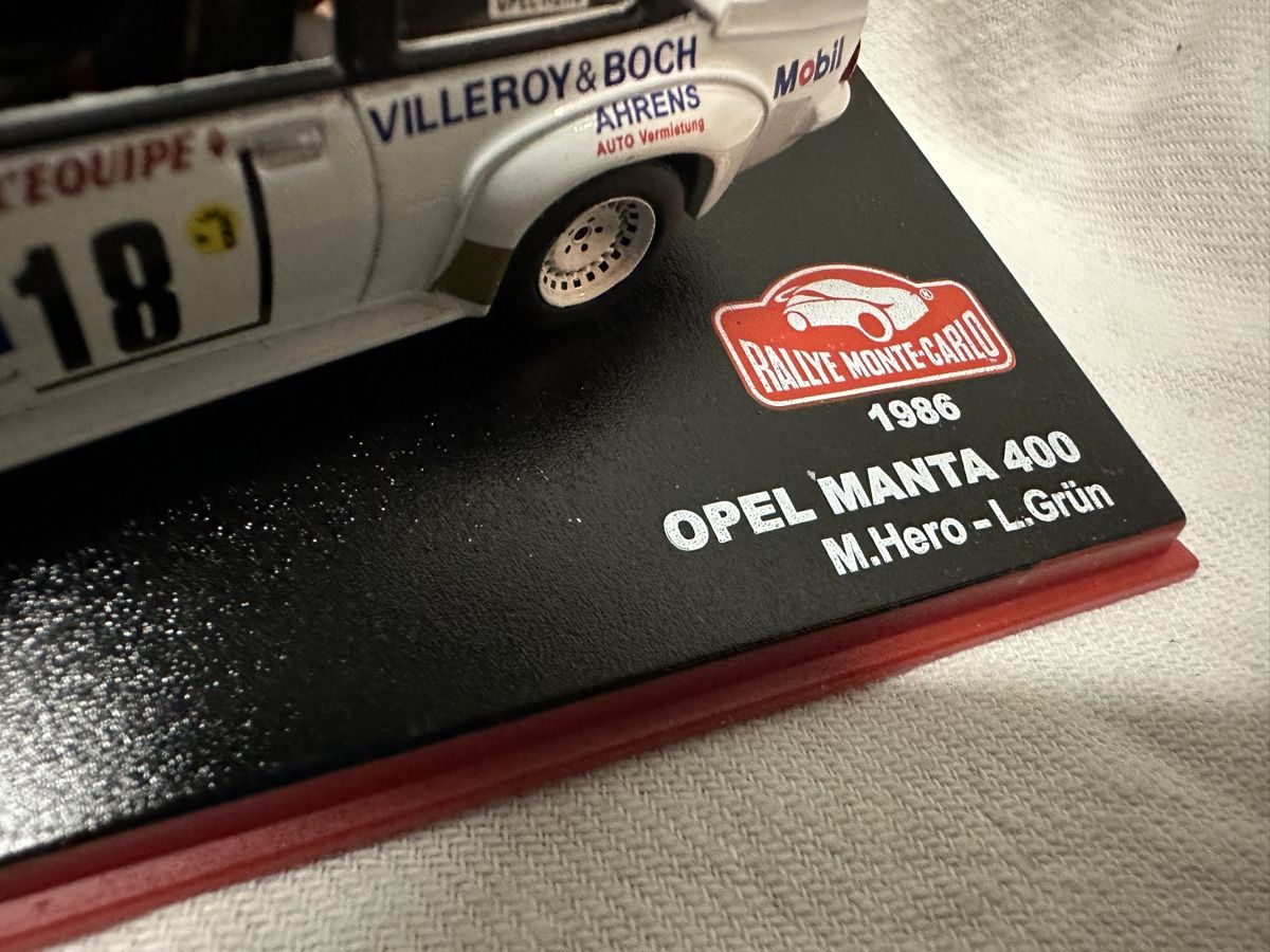 Opel Modellautos: Opel manta b 400 1986 – Neu (gemäss Beschreibung) aus Reinach AG von rares75 2