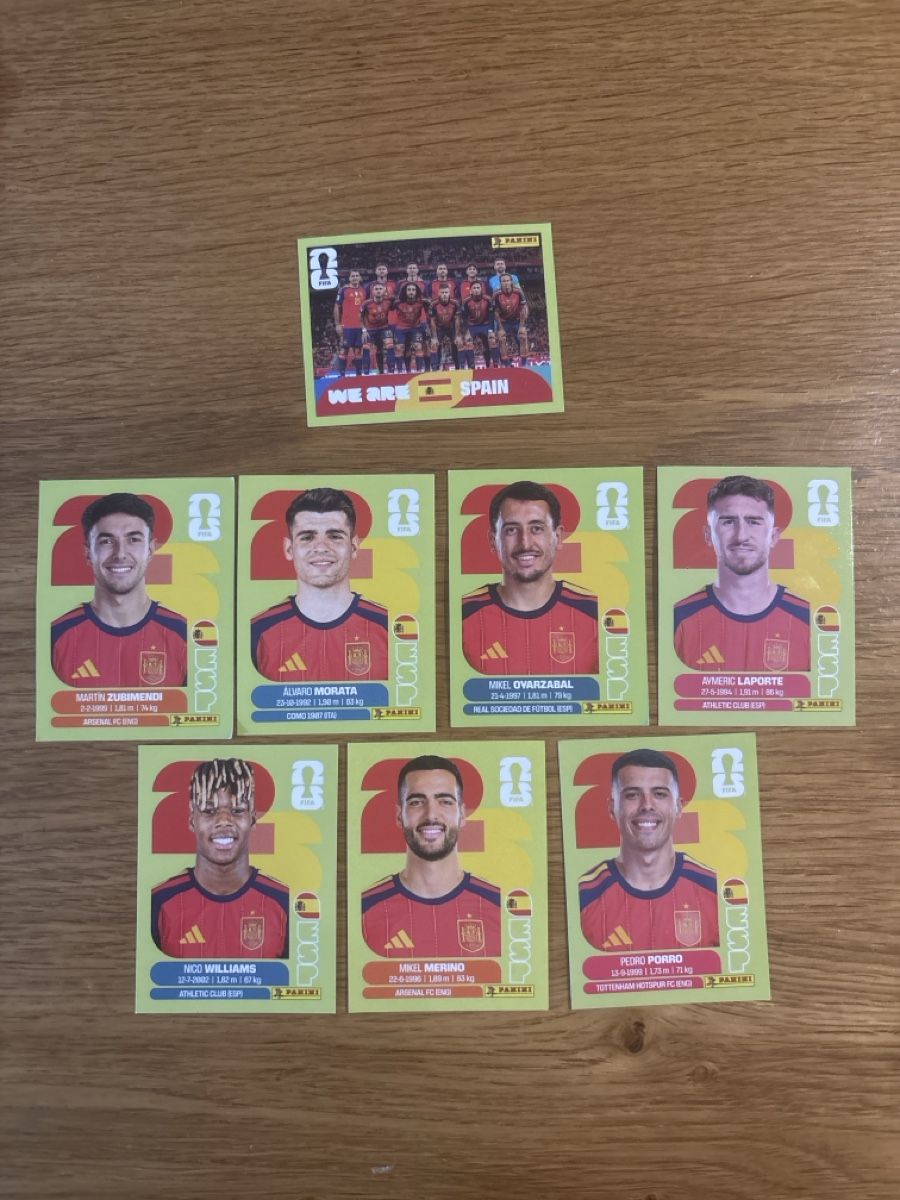 Panini Carte collezionabili: Panini Spanien 9 Stk. – Nuovo (secondo la descrizione) da menziken venduto da Mpupa