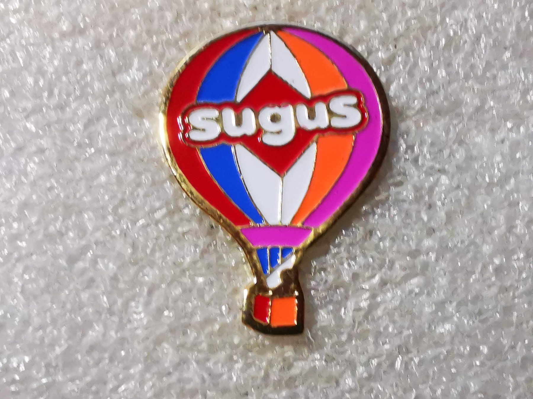 Placchette & Badge: Ansteckpin 110: Luftballon Sugus – Usato da Oppligen venduto da Pin-Fall-Shop