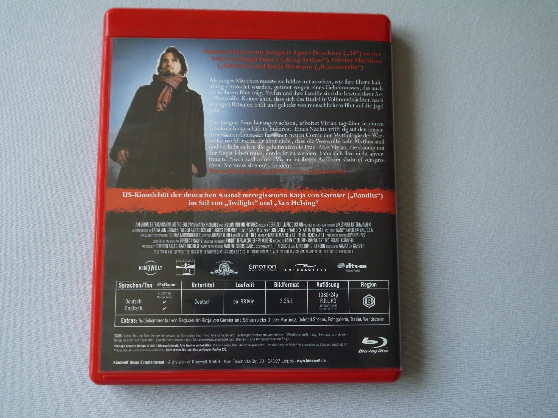 Tutti i DVDs: Blood & Choccolate(2007) – Usato da Hagendorn venduto da Blaf 1