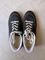 Damen Schuhe TBS Leder schwarz Grösse 38 guter Zustand