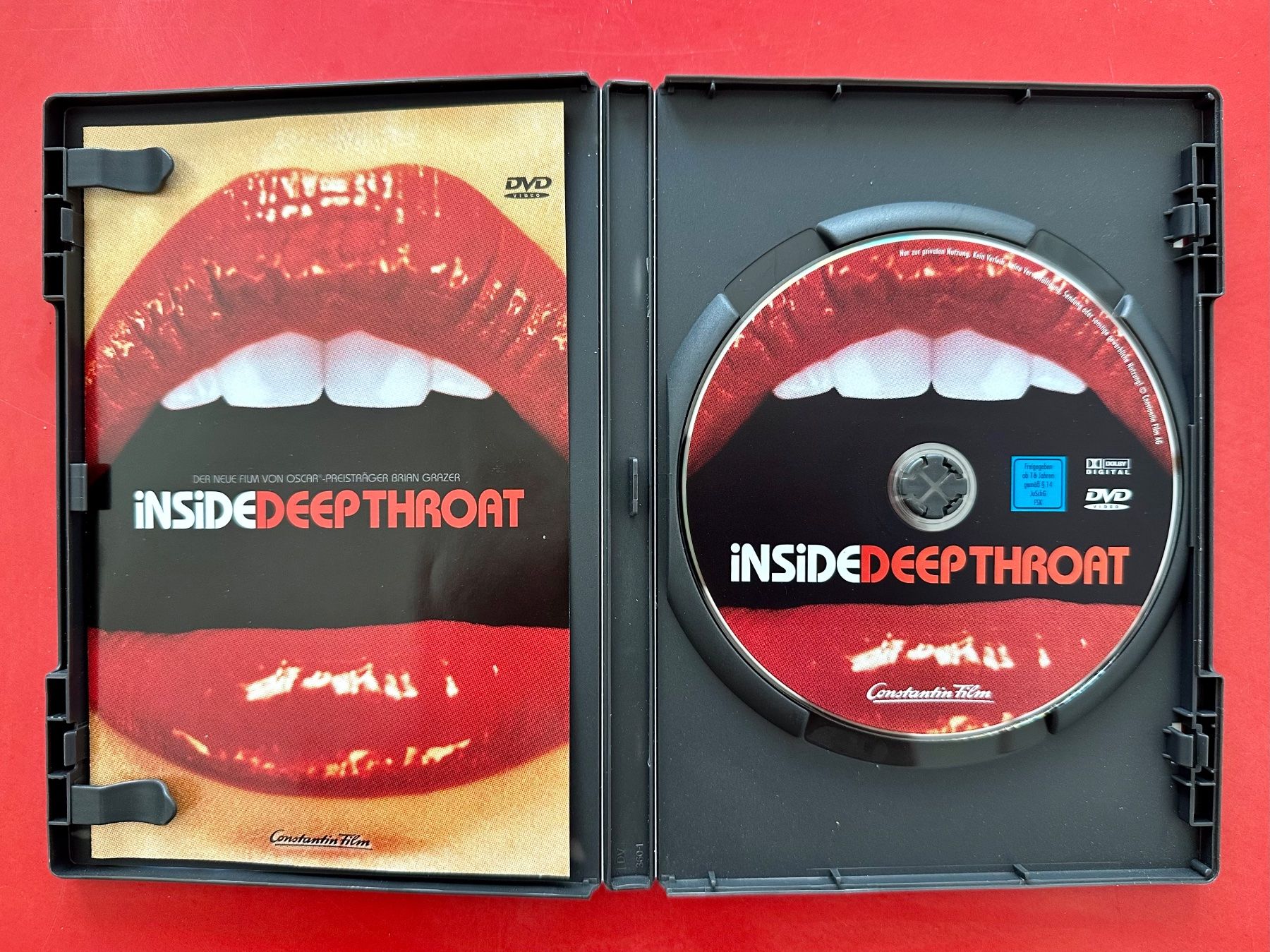 Tutti i DVDs: "INSIDE DEEP THROAT"  Dokumentarfilm DVD – Usato da Zürich venduto da EYEBOOKS 1