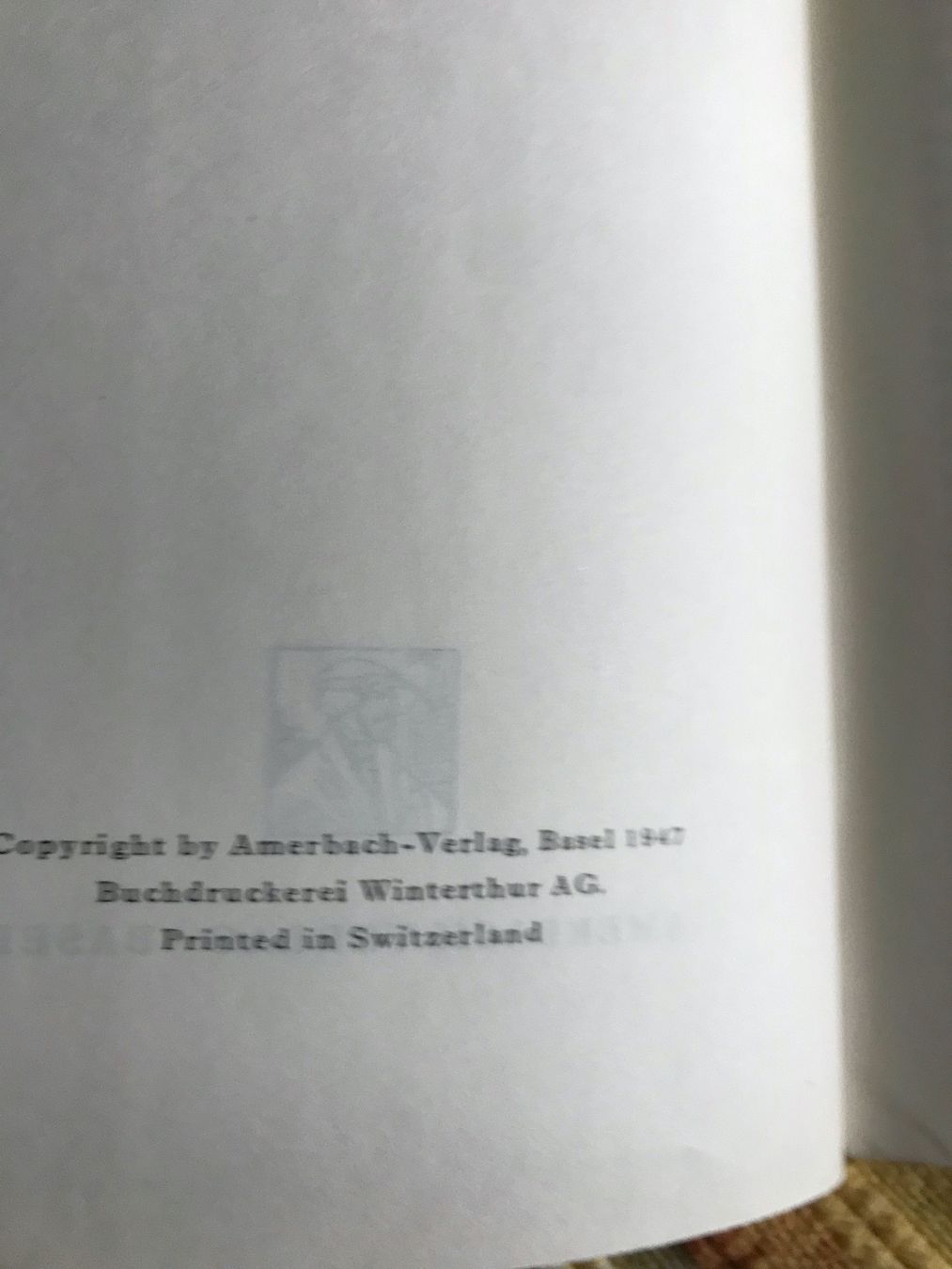 Libri: 4 ältere Bücher vom Amerbach-Verlag – Usato da Meilen venduto da Flockenwirbel 6