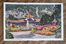 Interlaken Kursaal mit Blumenuhr
