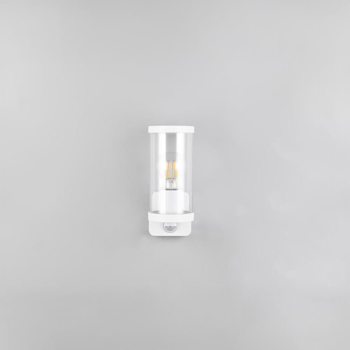 Lampade: Aussen Wandleuchte, Weiss, 23 cm Höhe – Nuovo (secondo la descrizione) da Kreuzlingen venduto da Smart-Light 3